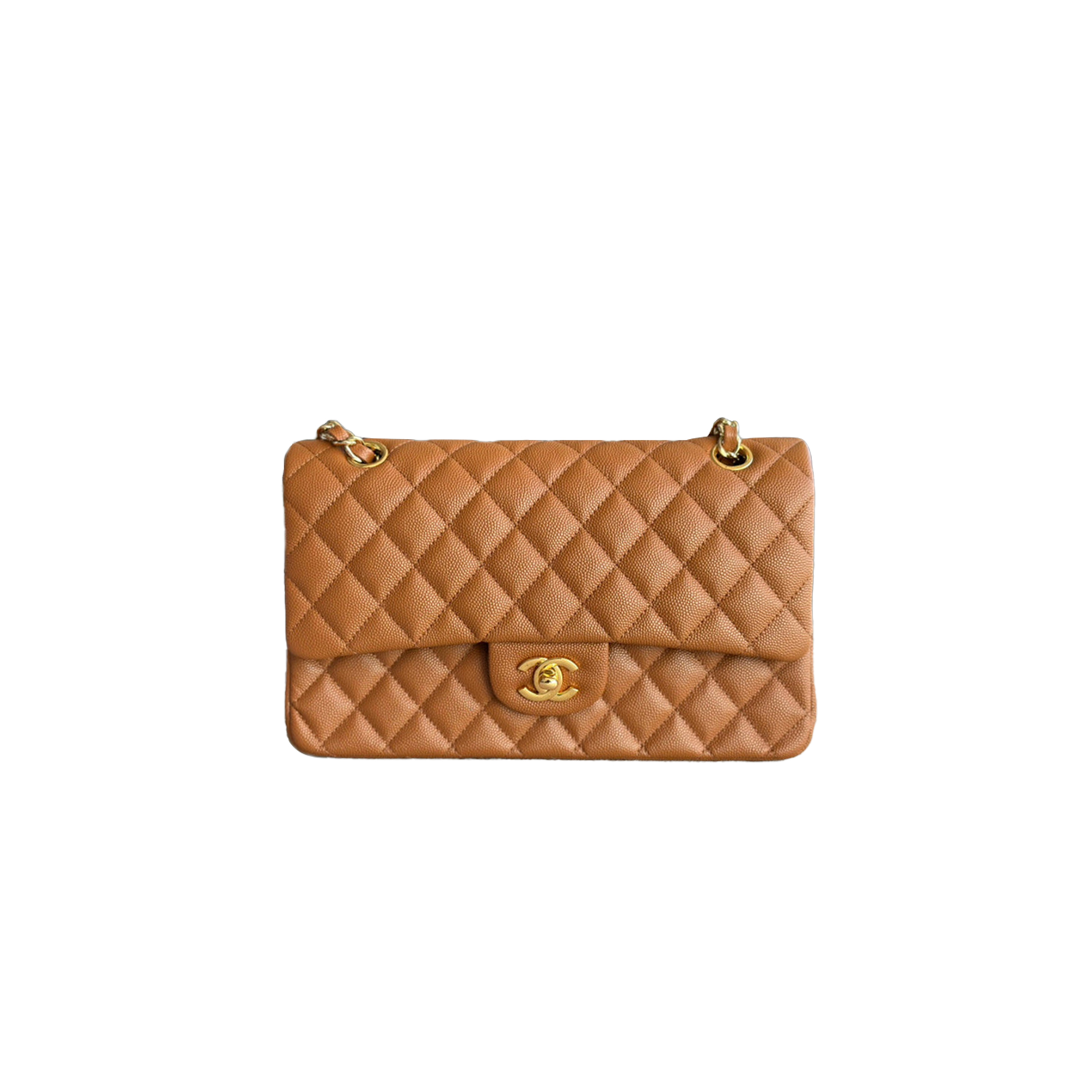 CHANEL MASTER CLASSIC FLAP LEATHER CROSSBODY BAG A1112 (25.5*15.5*6.5cm)